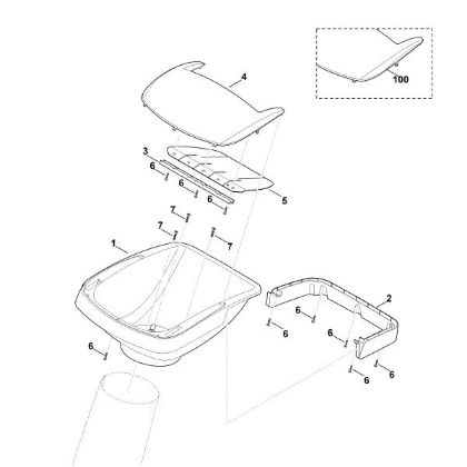Picture of A - Funnel upper part GE 375.1