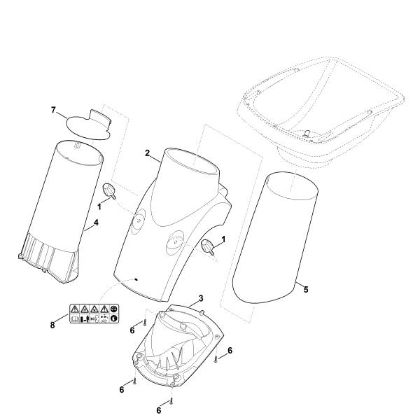 Picture of B - Funnel lower part GE 375.1