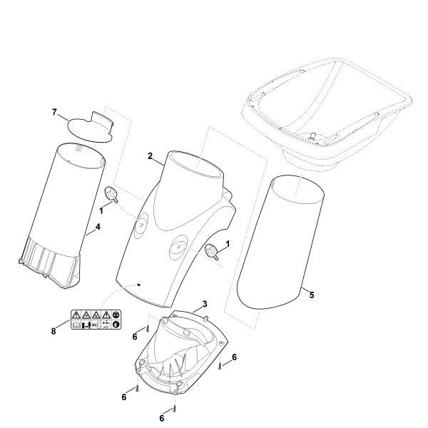 Picture of B - Funnel lower part GE 375.1