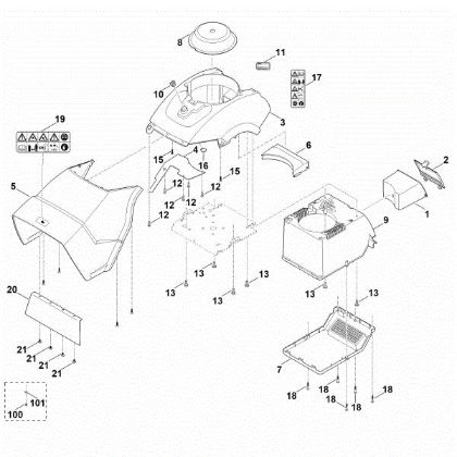 Picture of B - Housing GE 420.1