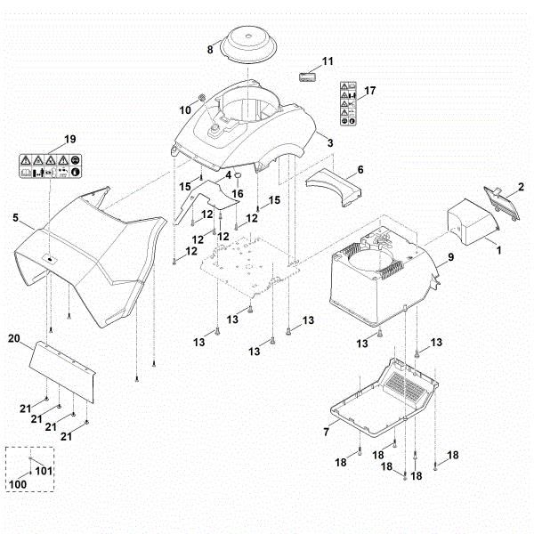Picture of B - Housing GE 420.1