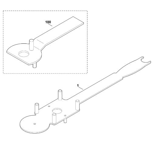 Picture of B - Special tool ADC 600