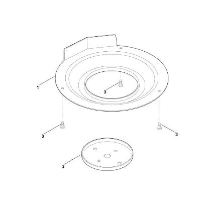 Picture of A - Support Crankshaft AKS 600 AKS 600