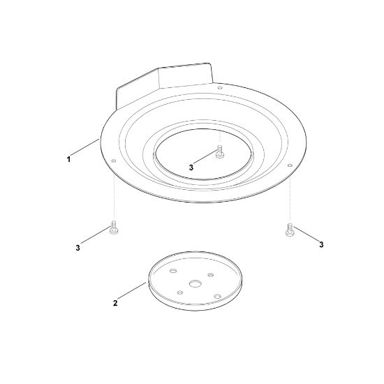Picture of A - Support Crankshaft AKS 600 AKS 600