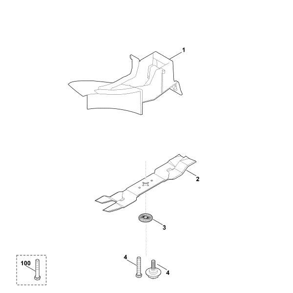Picture of A - Mulching kit AMK 043