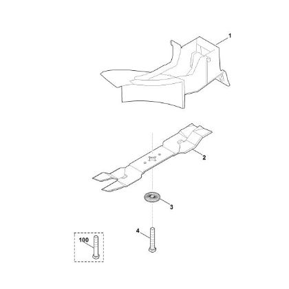 Picture of A - Mulching kit AMK 048