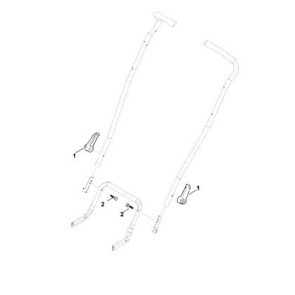 Picture of A - Bolt lever AQF 002 AQF 002