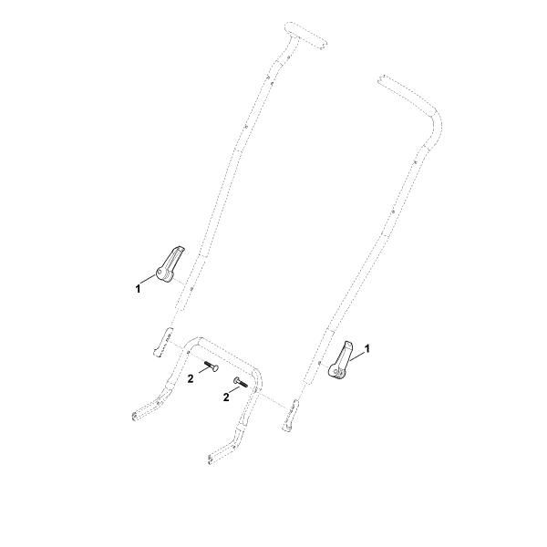 Picture of A - Bolt lever AQF 002 AQF 002