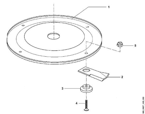 A - Disk Cut Accessories Disk Cut brand Viking