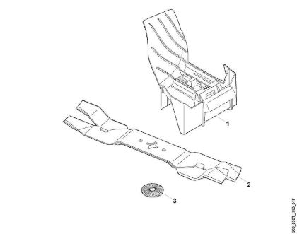 A - Mulching kit Accessories Kit 448 brand Viking