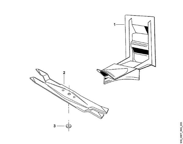 A - Mulching kit Accessories Kit 55 M brand Viking