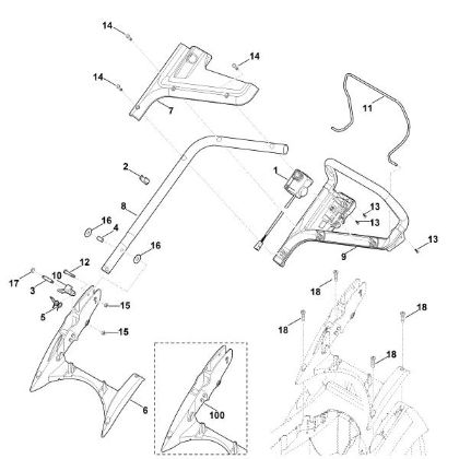 Picture of A - Handle MA 339.1 C