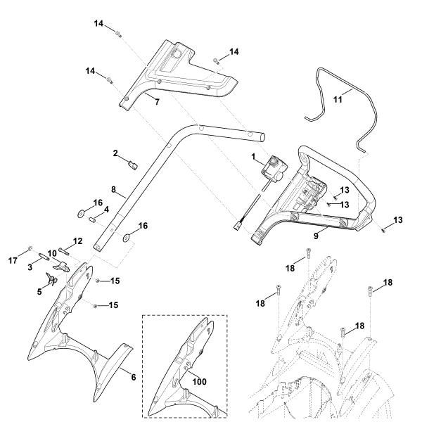 Picture of A - Handle MA 339.1 C