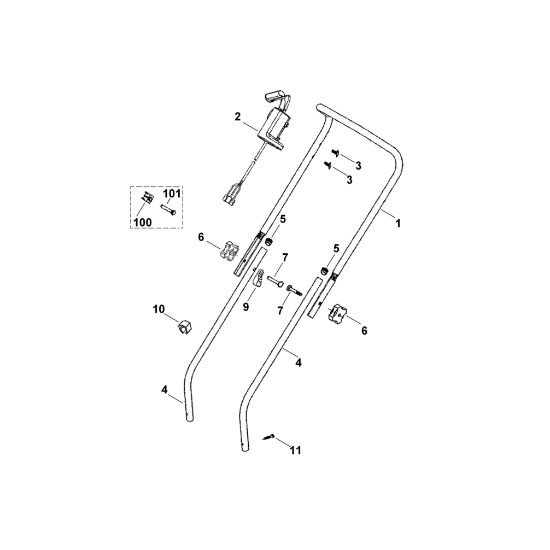 Picture of A - Handle MA 350