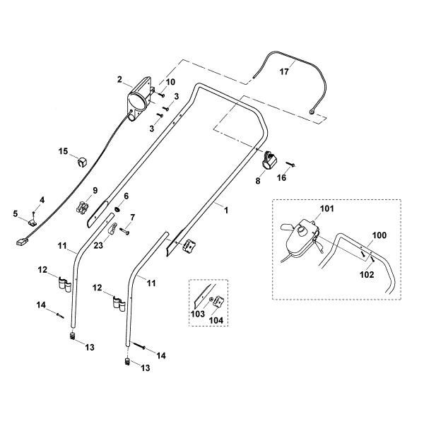 Picture of A - Handle MA 400