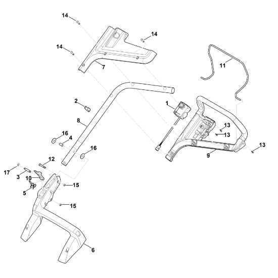 Picture of A - Handle MA 443.1 C