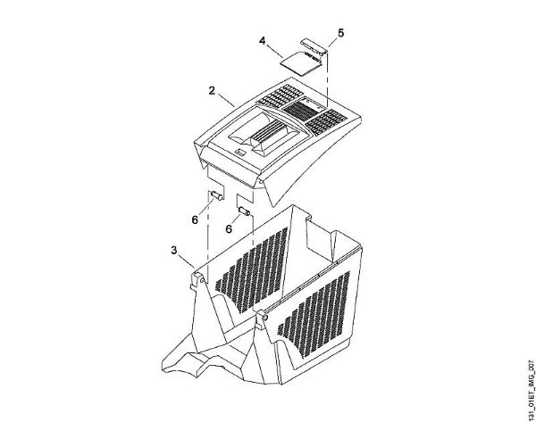 F - Grass catcher bag MA MA 450 brand Viking