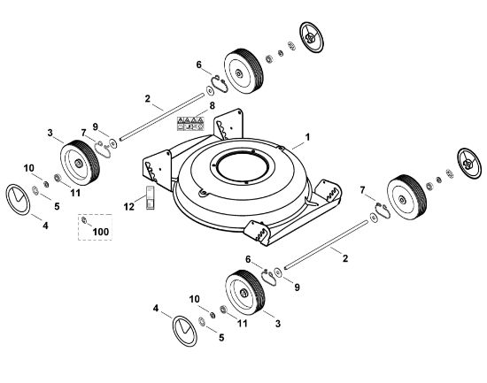 Picture of B - Housing, chassis MB 2 R