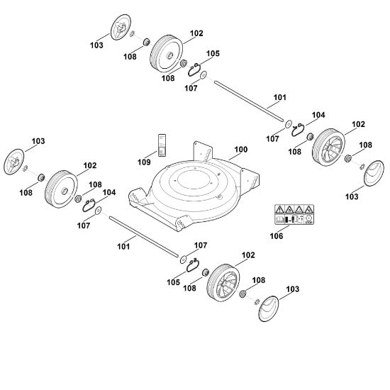 Picture of B1 - Housing, chassis MB 2.2 R