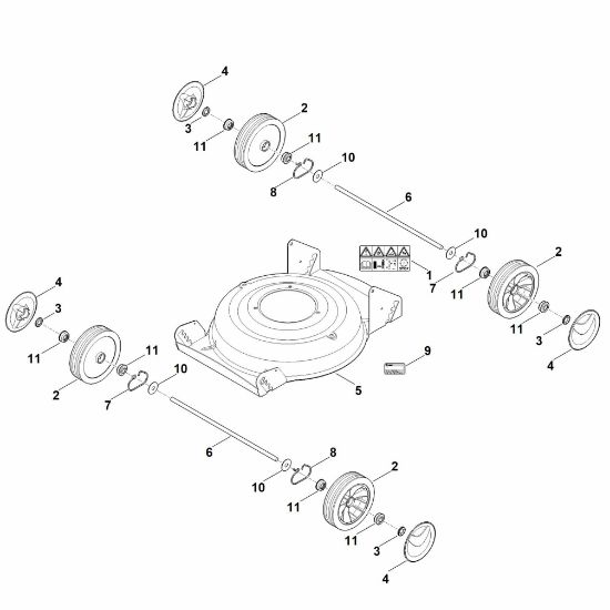 Picture of B - Housing, chassis MB 2.2 RC