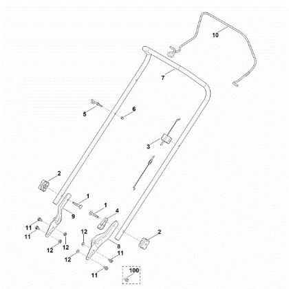 Picture of A - Handle MB 248.1