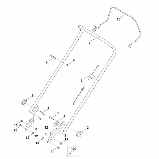 Picture of A - Handle MB 248.1