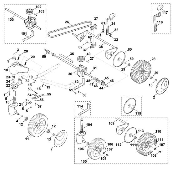 Picture of C - Chassis MB 3 RT MB 3 RC