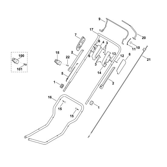 Picture of A - Handle MB 3.0 RTX