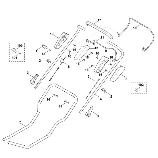 Picture of A - Handle MB 3.1 RT