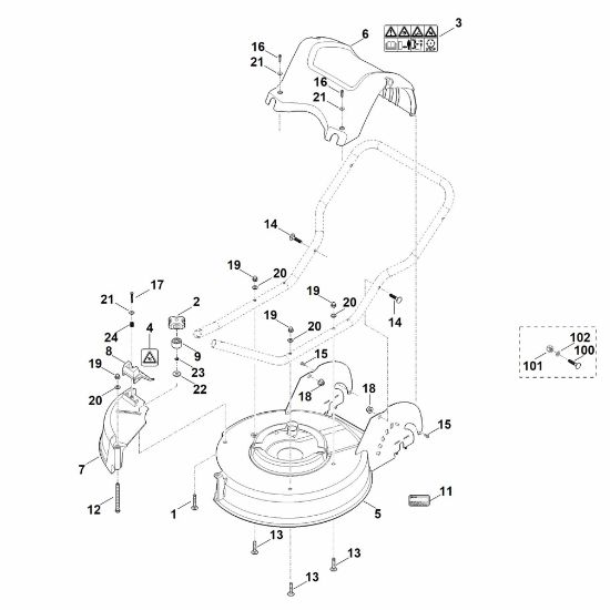 Picture of B - Housing MB 3.1 RT