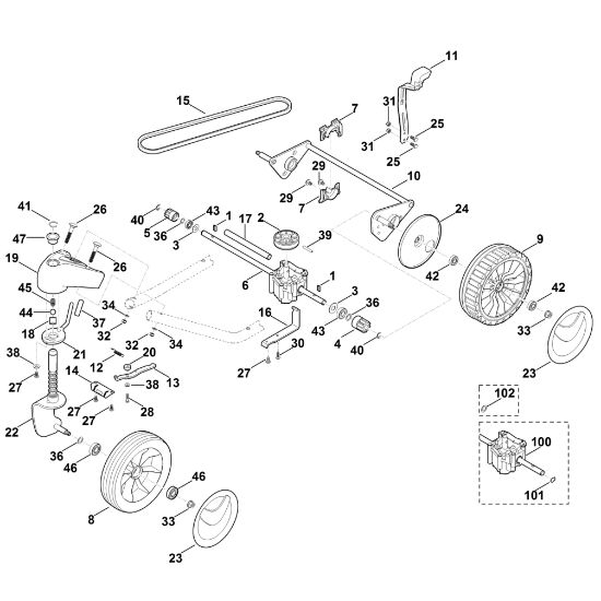 Picture of C - Chassis MB 3.1 RT