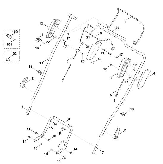 Picture of A - Handle MB 4.0 RT