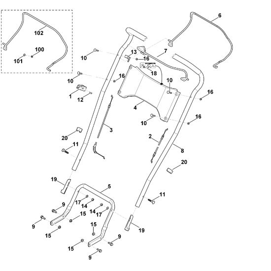 Picture of A - Handle MB 4.0 RTP