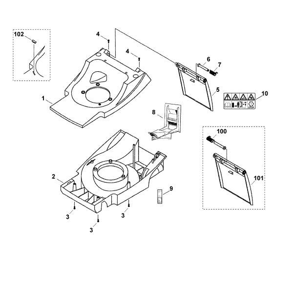 Picture of B - Housing MB 400