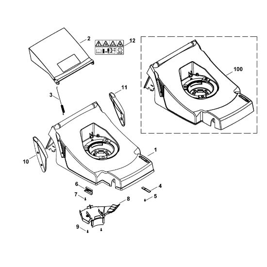 Picture of B - Housing MB 410