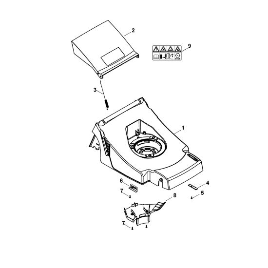 Picture of B - Housing MB 415