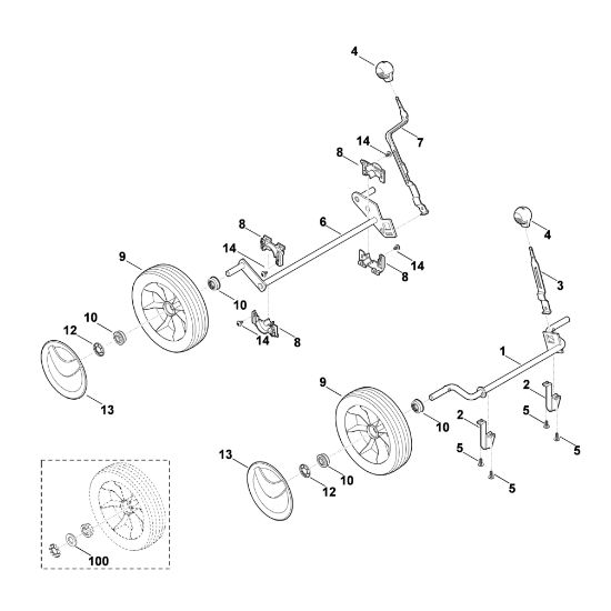 Picture of C - Chassis MB 443.0 C