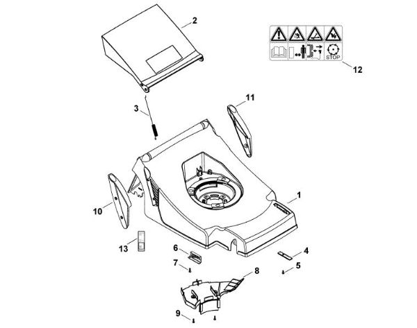 Picture of B - Housing MB 443.0 T