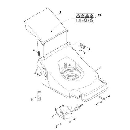 Picture of B - Housing MB 443.0 X
