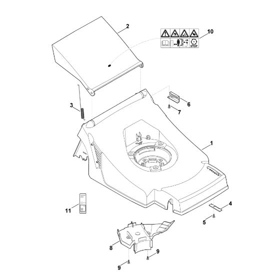 Picture of B - Housing MB 443.0 X