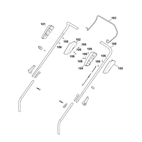 Picture of A1 - Handle MB 443.1