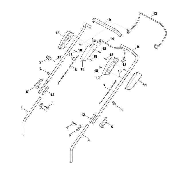 Picture of A - Handle MB 448.1 PT