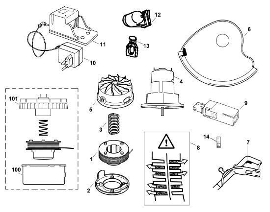 Picture of A - Spare parts TA 400