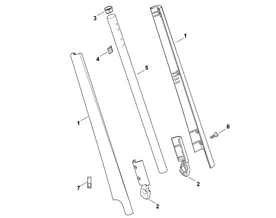 Picture of B - Drive tube assembly TE 310