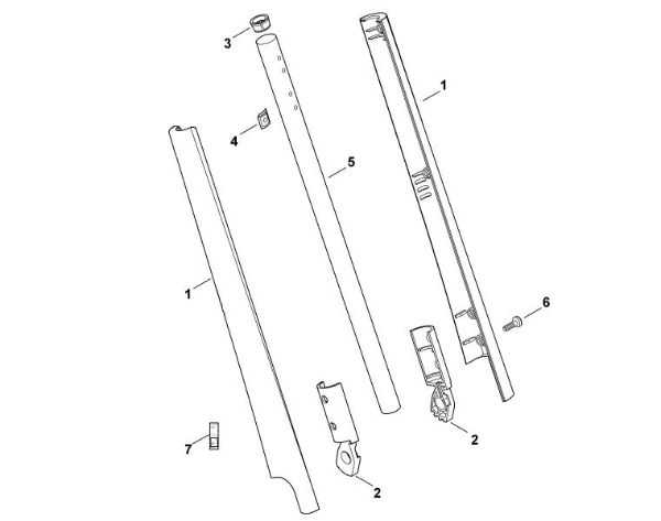 Picture of B - Drive tube assembly TE 410