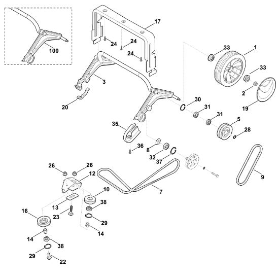 Picture of E - Shaft, Drive LB 540