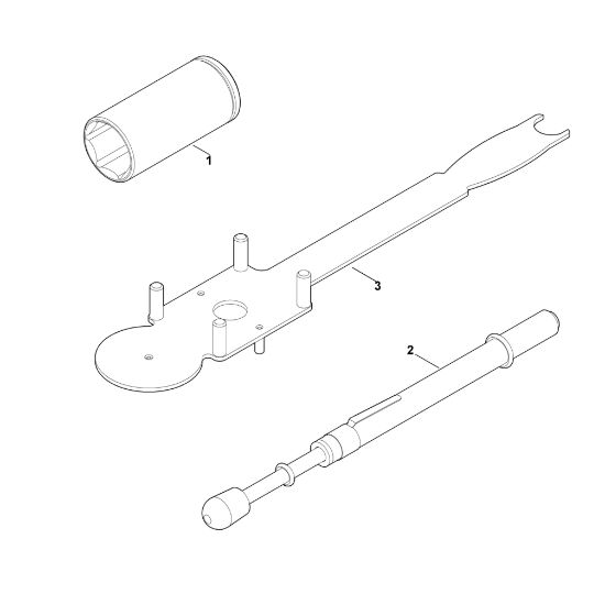 Picture of H - Special tool LB 540.1