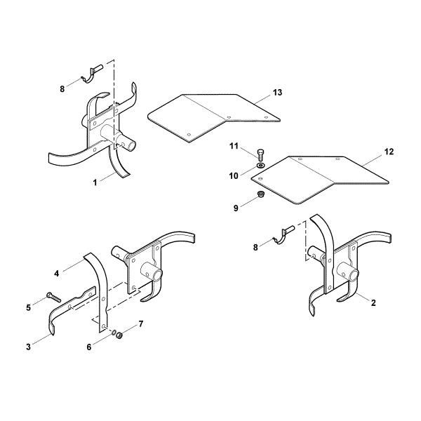 Picture of A - Blade set extension ABS 400