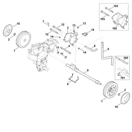 Picture of B - Chassis HB 445.0