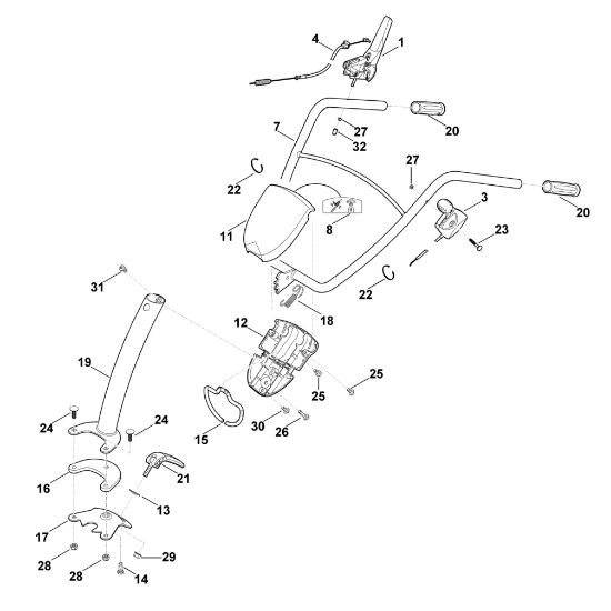 Picture of A - Handle HB 445.1